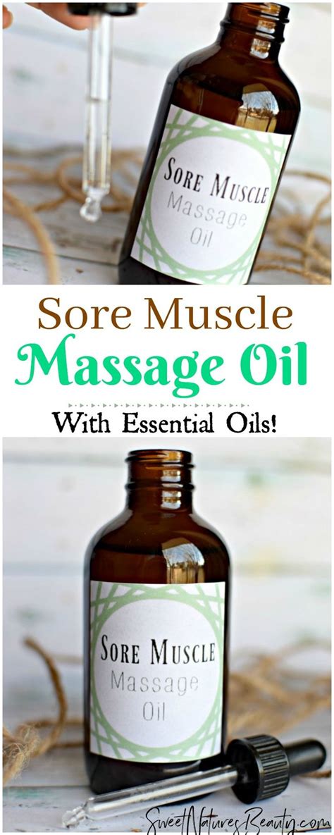 Pin By Sophany Nhean Elgin On Diy Good Massage Massage Oils Recipe