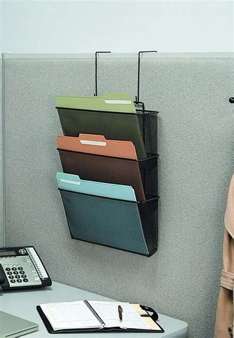 Metal 3 Pocket Office Wall Mount Document Holder - Buy Document Holder ...