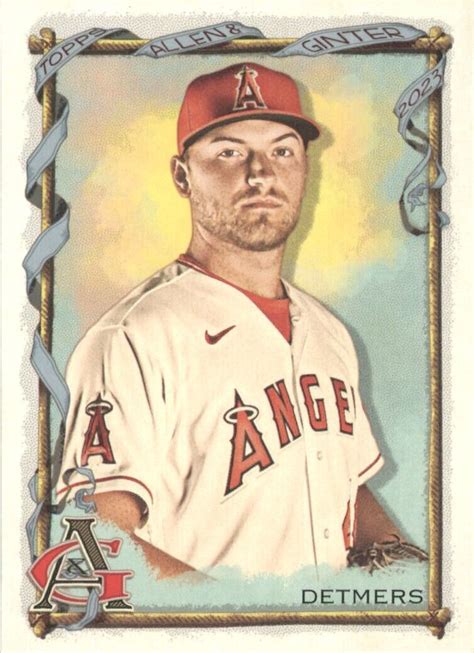 2023 Topps Allen Ginter Reid Detmers Los Angeles Angels 192 EBay