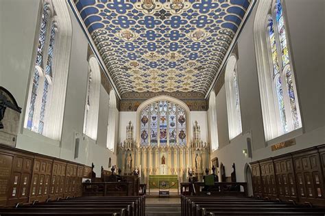 Inside the Savoy Chapel, a hidden gem off the Strand