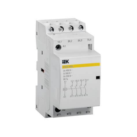 Модульные контакторы КМ20 КМ25 КМ40 КМ63 AC/DC