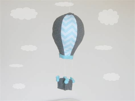 Pdf Hot Air Balloon Pattern Baby Mobile Pattern Hot Air Etsy