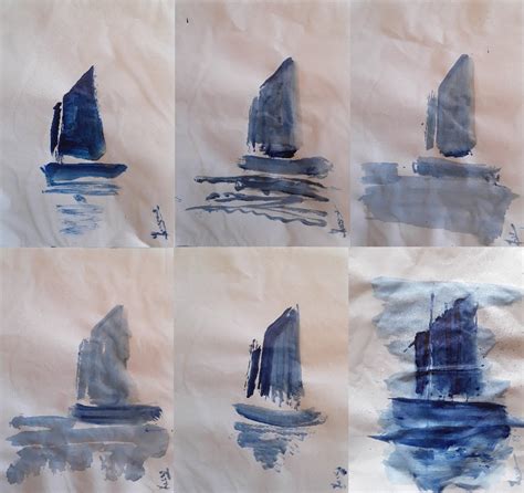 Peinture Maman Les P Tits Bateaux