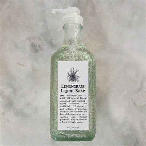 Lemongrass Liquid Soap Ritual