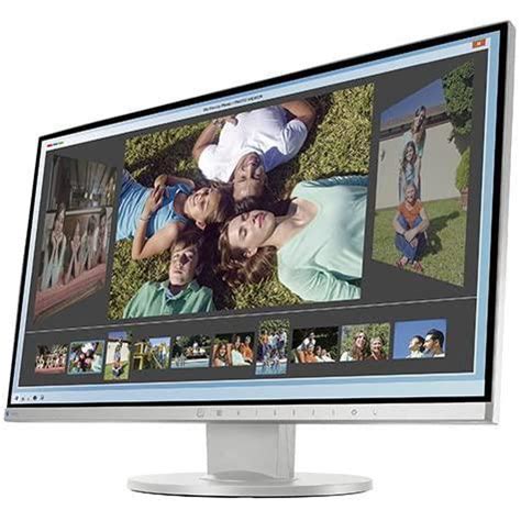 23 8 Inch Eizo FlexScan EV2450 GY LCD Monitor Branco Back Market