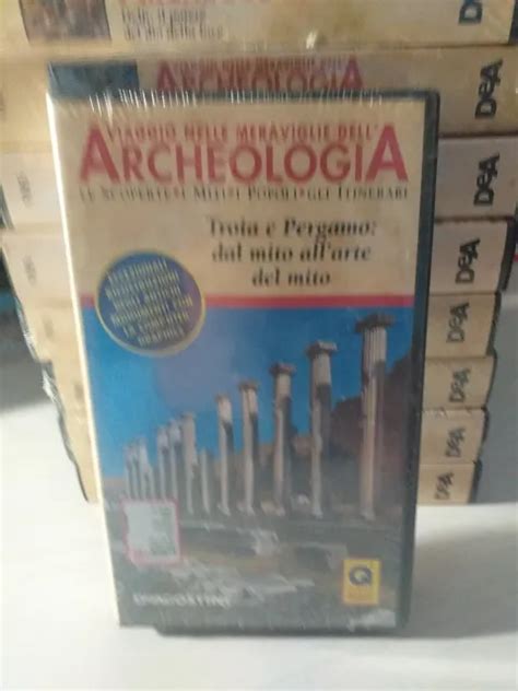 VHS VIAGGIO NELLE Meraviglie DellArcheologia Troia E Pergamo Dal Mito