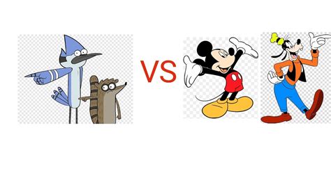 Mugen Mordecai Rigby Vs Mickey Mouse Goofy Youtube