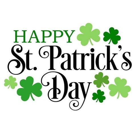 Happy St Patricks Day Svg Lucky Svg Shamrock Svg Digital Etsy