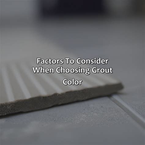 What Color Grout To Use With Gray Tile