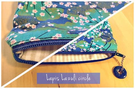 DIY Japanese Fabric Basic Zipper Pouch Petit Bout De Chou