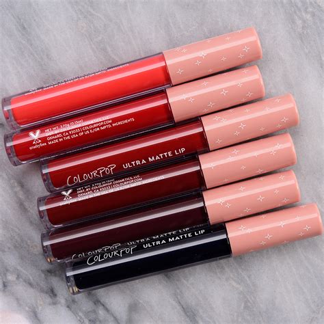 Colourpop Ultra Matte Lip Swatches Health Beauty Knowledge And Fitness