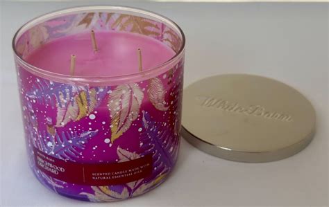 New Bath And Body Works White Barn 3 Wick Scented Candle Birchwood