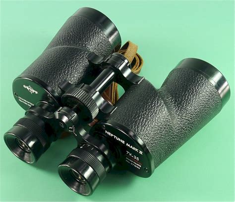 Vintage Swift Neptune Mark Ii Binoculars With Case 7x35 Model No 802