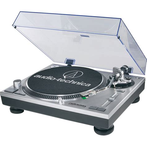 Audio Technica At Lp Usbhc Direct Drive Silver Turntable Pair