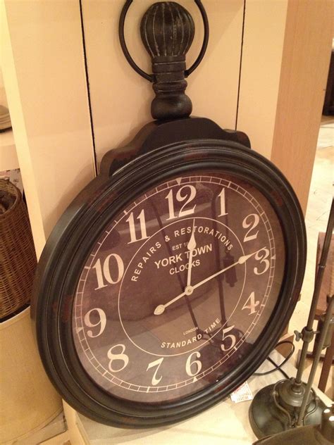 Pottery Barn Clock Big Wall Clocks Tellers Decorating Tips Pottery Barn Obsession Repair