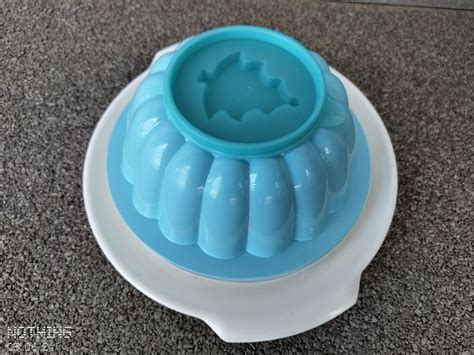 Vintage Tupperware Puddingform hellblau Ø 20 cm Kaufen auf Ricardo