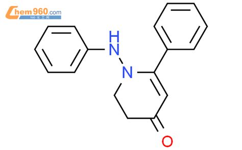 106032 43 3 4 1H Pyridinone 2 3 dihydro 6 phenyl 1 phenylamino 化学式