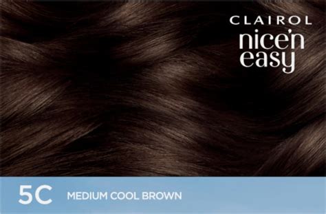 Clairol Nice N Easy Permanent Hair Color 5c Medium Cool Brown 1 Ct King Soopers