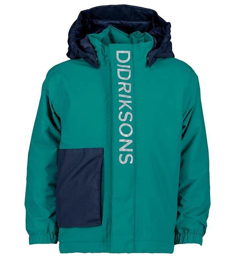 Didriksons Padded Jacket - Rio - Petrol Green » Cheap Delivery