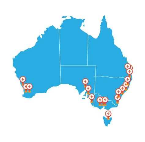 EV Charging Stations Australia Map – EV PowerHouse