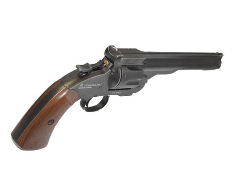 Пневматический револьвер ASG Schofield 6” Aging Black (пулевой) купить ...