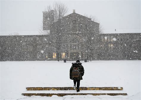 Denver weather: Snow falls Friday downtown , by the foot in the mountains