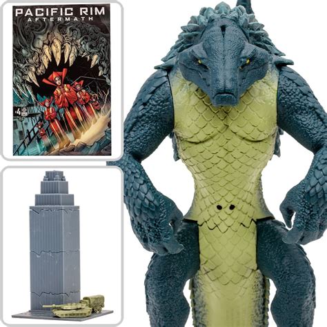 Pacific Rim Kaiju Wave 1 Raiju 4-Inch Scale Action Figure with Comic Book