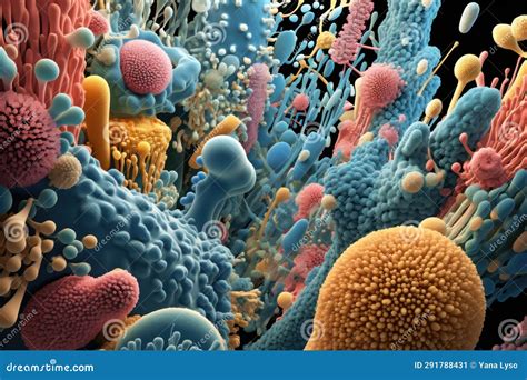 Bacterial Diversity Microscopic View Of Various Bacteria Species