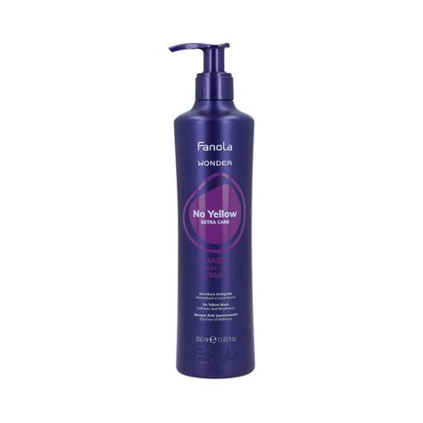 FANOLA WONDER NO YELLOW Farbneutralisierende Maske für blondes Haar 350ml