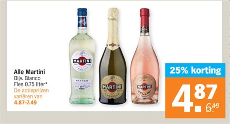 Martini Vermouth Folder Aanbieding Bij Albert Heijn Details