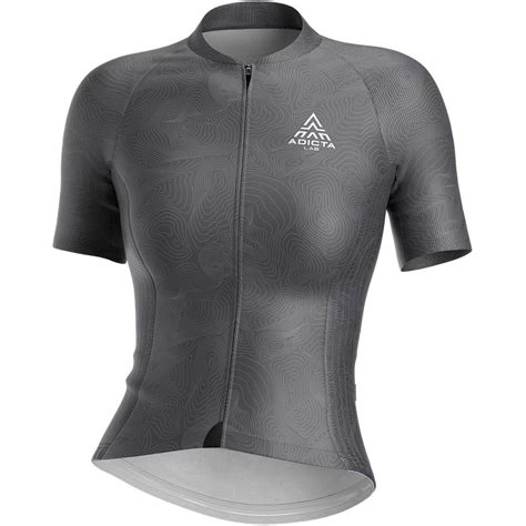 Adicta Lab Maglia Ciclismo Donna Alate Dark Grey Storm Bike