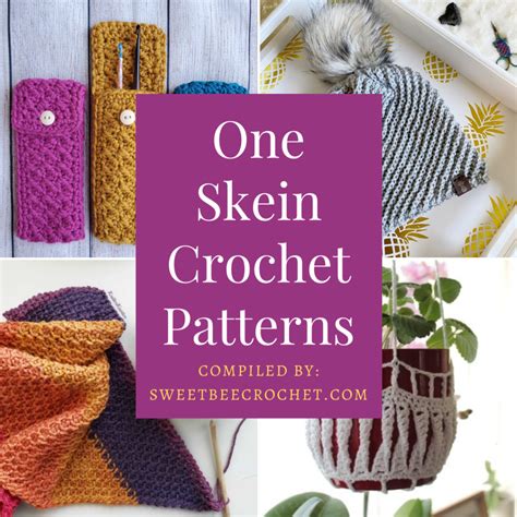 One Skein Crochet Projects Sweet Bee Crochet