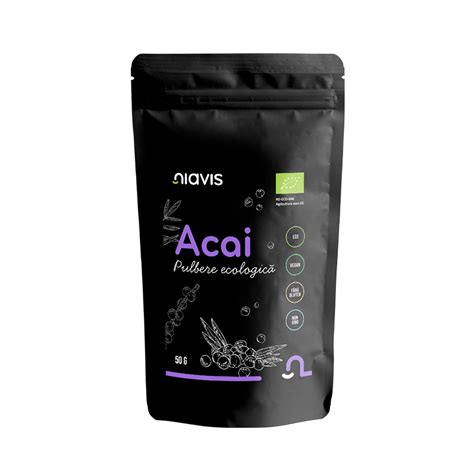 Pulbere Bio De Acai G Niavis Farmacia Tei Online