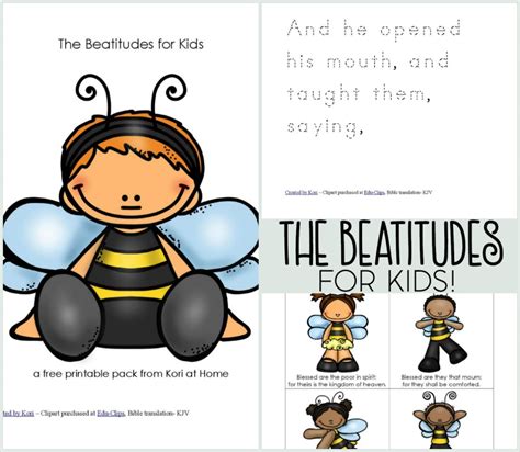 Beatitudes For Preschoolers