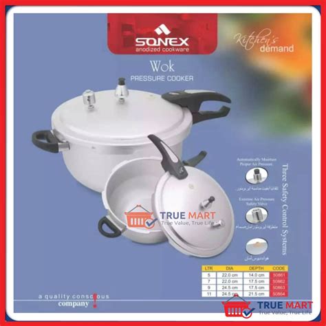 Sonex Elite Pressure Cooker Anodized Online Shopping In Pakistan Best Deals Fast Delivery