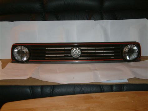 Esw Grill Mit Rotem Rand Und Schwarzen Scheinis Orciari Front