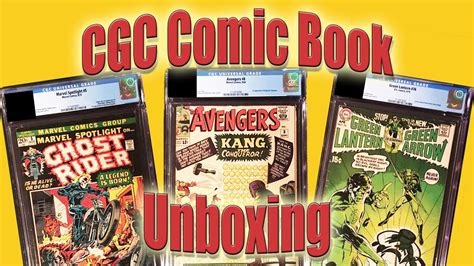 CGC Comic Book Unboxing 1 Hot Silver Age 2 Bronze Mega Keys YouTube