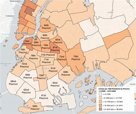 Brooklyn Safety Map Pammi Barbette