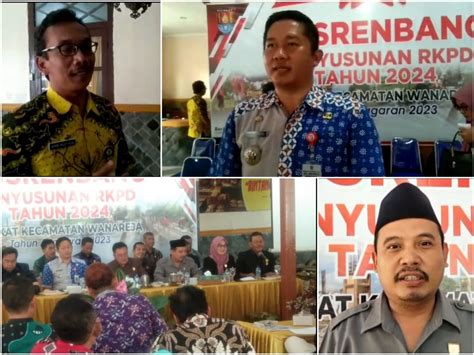 musrenbang ta  kecamatan wanareja kabupaten cilacap tertib aman