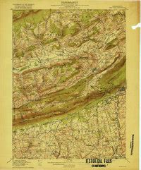 1916 Map Of Wind Gap PA High Res Pastmaps