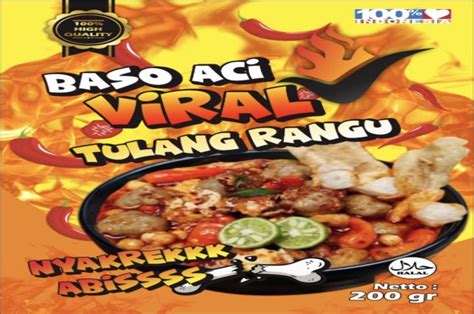 Baso Aci Tulang Rangu Viral Khas Garut Gurih Pedas Geprek Kemasan Premium 1pc Lazada Indonesia