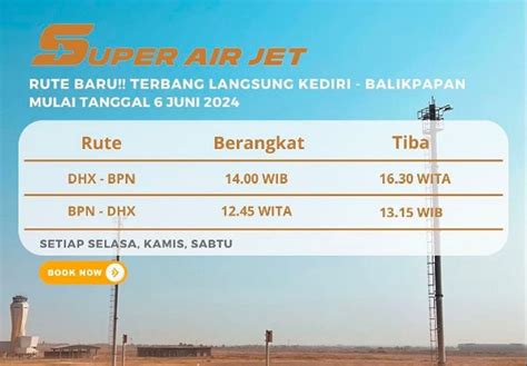 Bandara Dhoho Kediri Resmi Buka Penerbangan Keluar Jawa Pada Juni