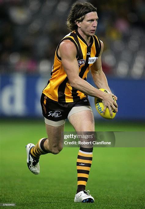 Joel Smith Of The Hawks In Action During The Round Eight Afl Match