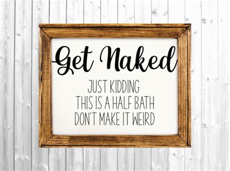 Get Naked Svg Bathroom Decor Svg Graphic By EmilyysCreations