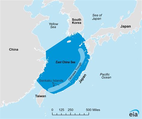 East China Sea Dispute Map