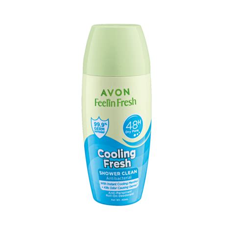 Avon Product Detail Feelin Fresh Cooling Fresh Shower Clean