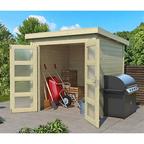 Lasita Osland Zambezi 1 Log Cabin 2m X 2m Storage Shed Diy At Bandq