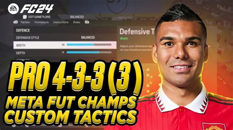 Pro Custom Tactics The Best Tactics For Every Pro In Ea Fc