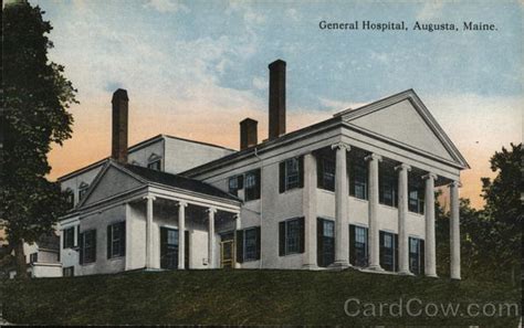 General Hospital Augusta, ME Postcard