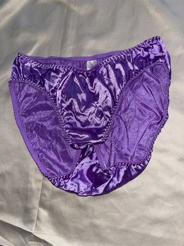 Vtg Victoria S Secret Satin Second Skin Bikini Panties Size M EBay